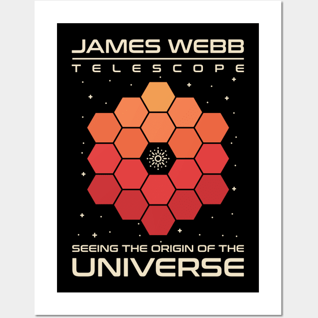 James Webb Telescope Wall Art by Sachpica